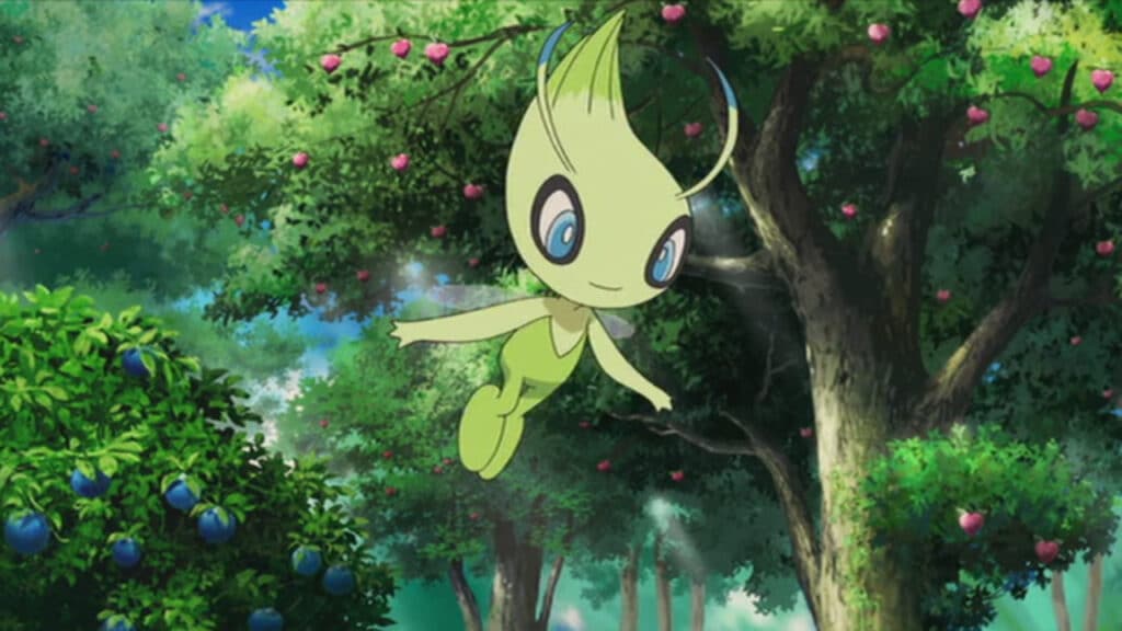 Pokemon Celebi in Zoroark: Master of Illusions Best Grass Pokémon