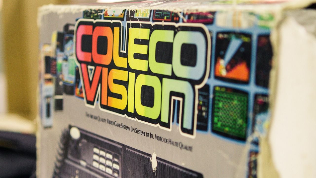 ColecoVision console in original packaging. 