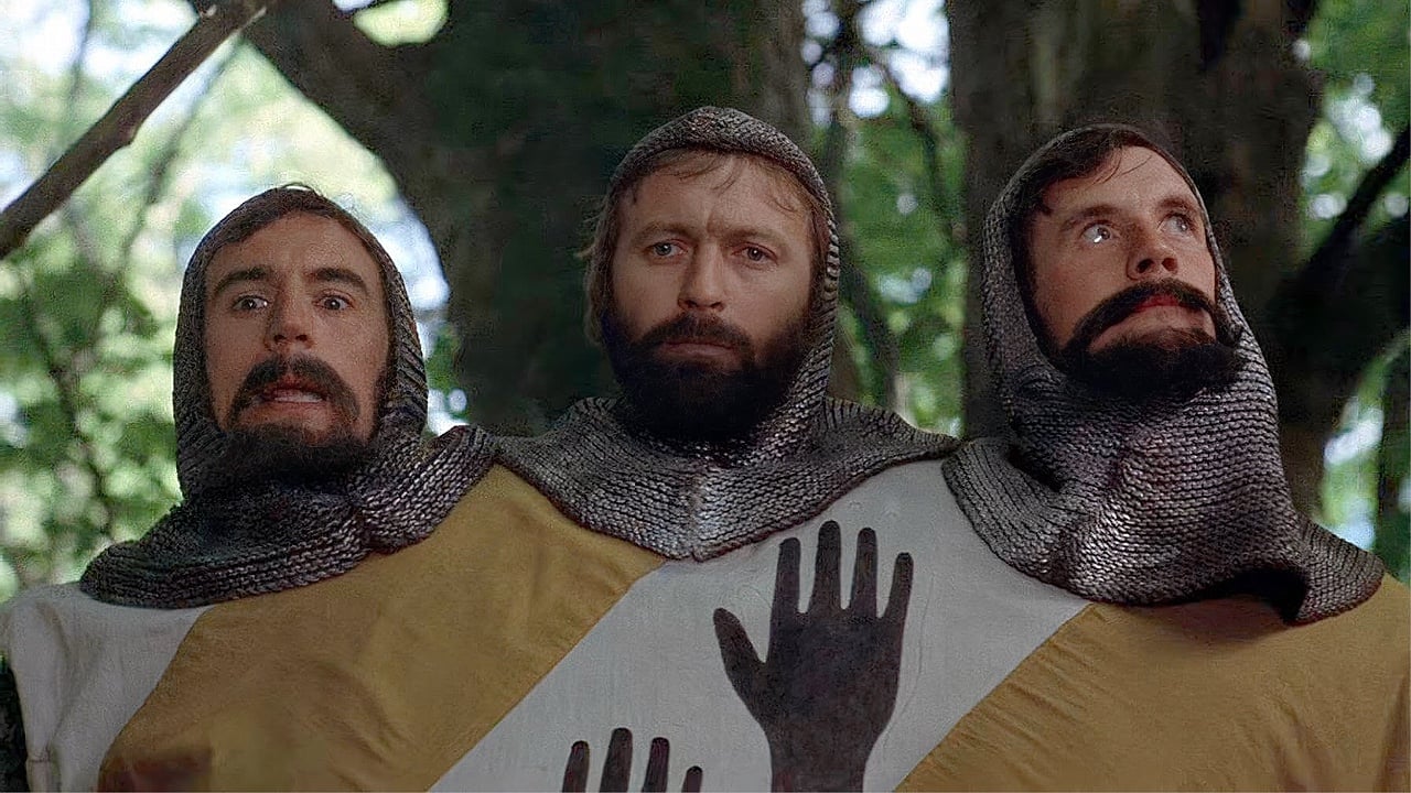 Graham Chapman, Terry Jones, Michael Palin, and Monty Python in Monty Python and the Holy Grail (1975)