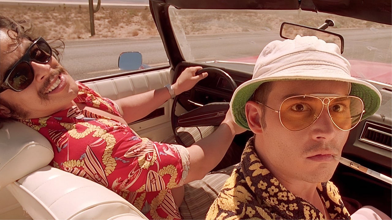 Johnny Depp and Benicio Del Toro in Fear and Loathing in Las Vegas (1998)