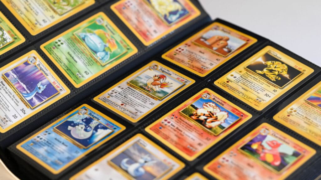 pokemon cards binder