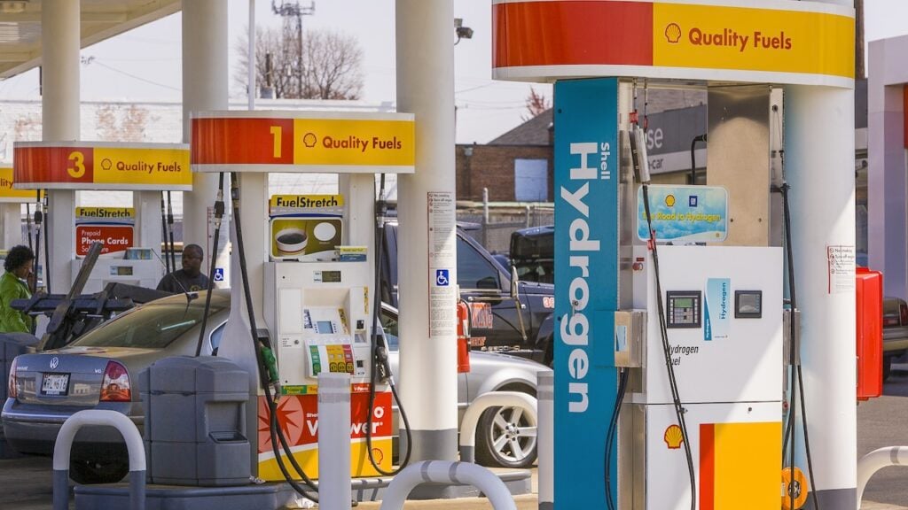 Shell Hydrogen fuel station