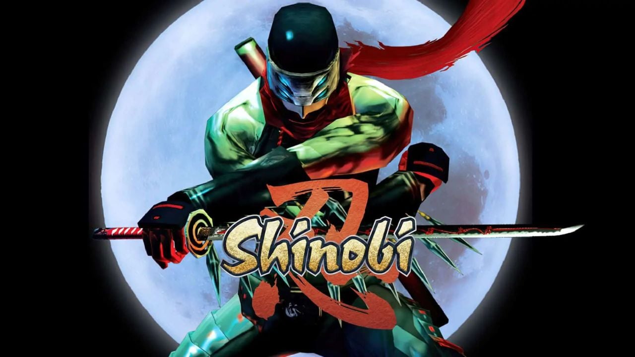 Official artwork for Shinobi (2002) video game. 