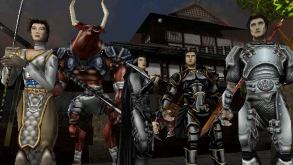 In-game screenshot from Summoner (2001). underrated PS2